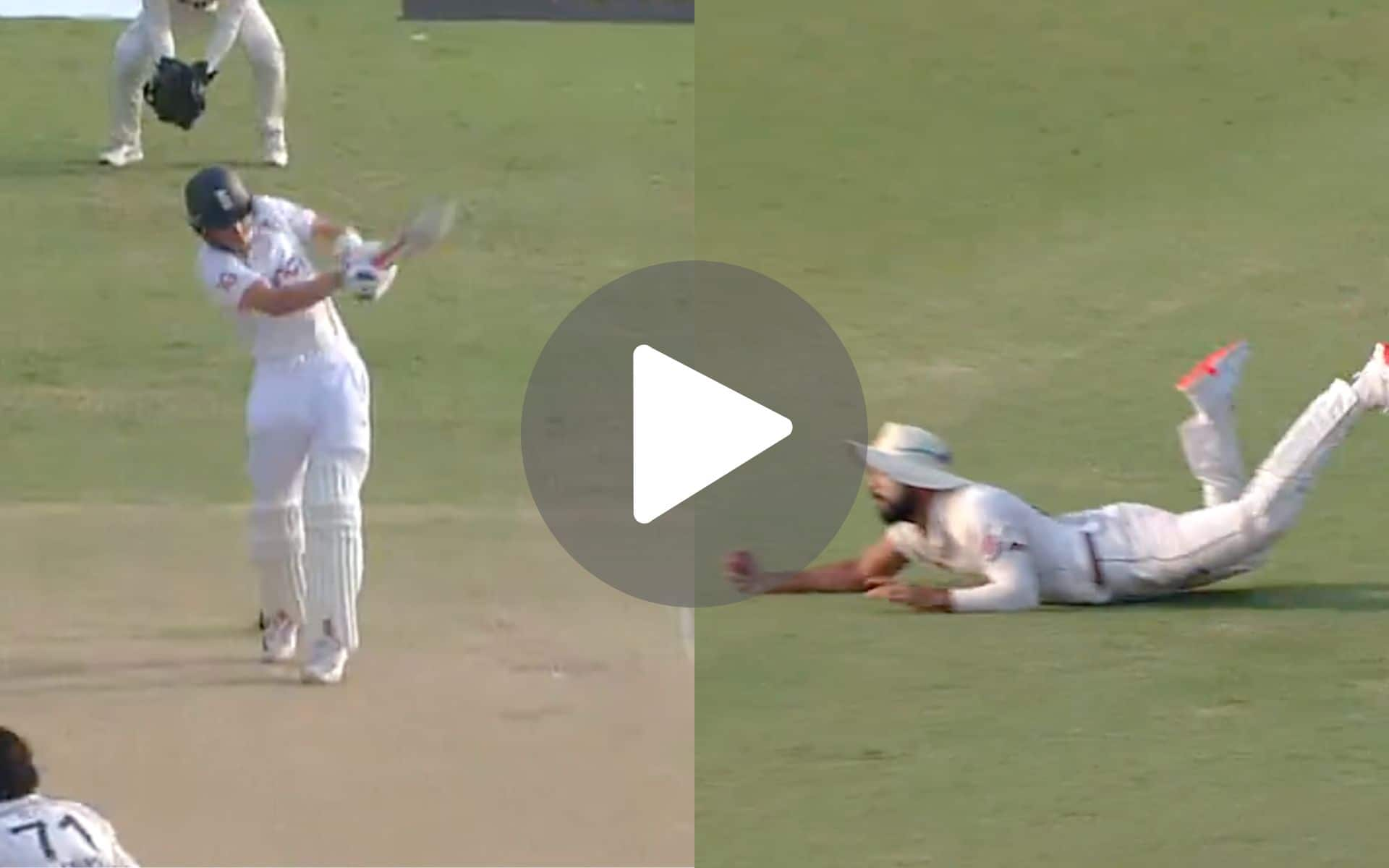 [Watch] Aamir Jamal's Superhuman Catch Sends Ollie Pope Packing For A Silver Duck